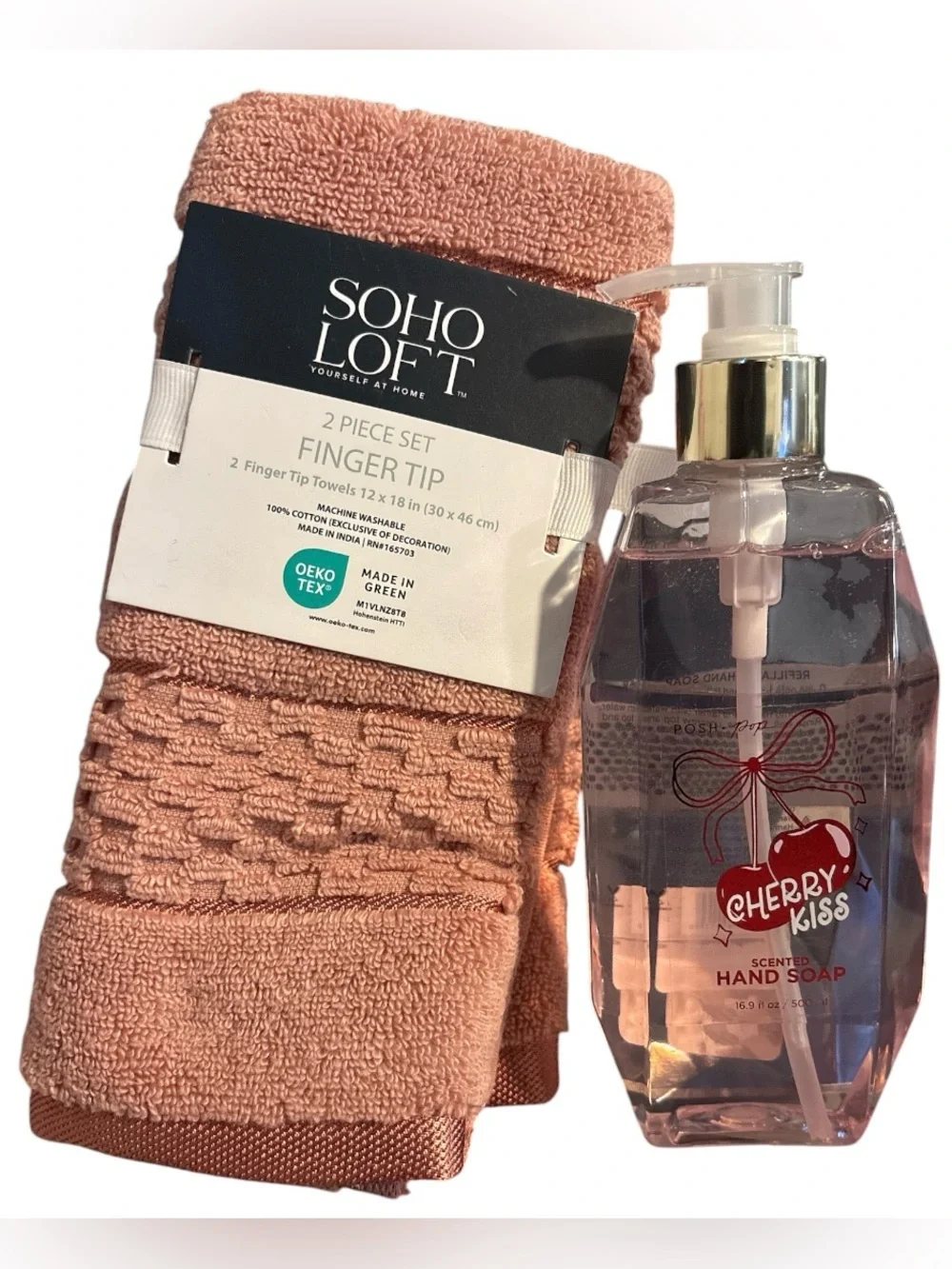 Hand Towels & Hand Soap Bundle